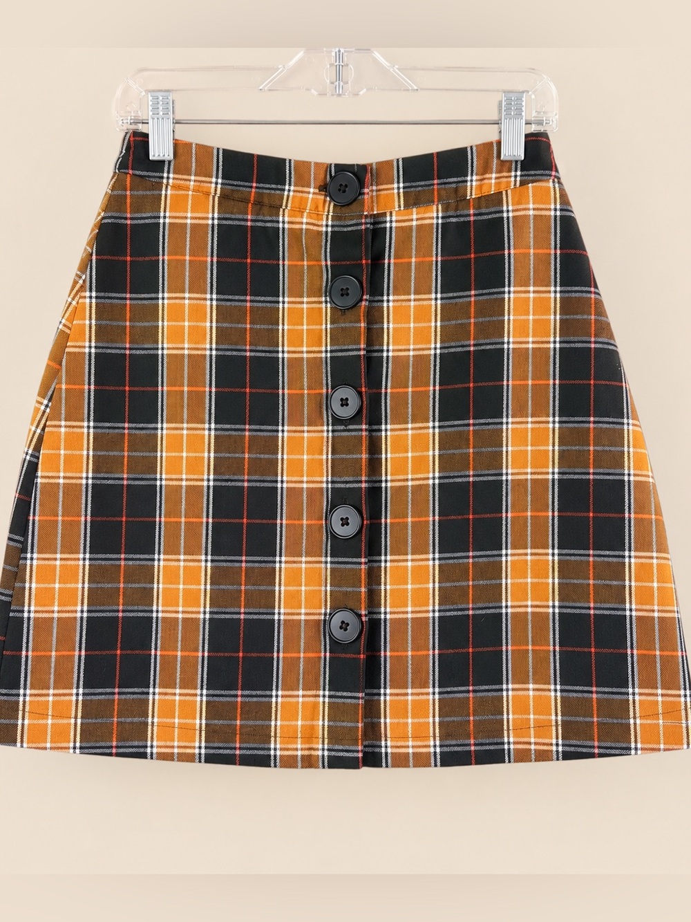Grunge Revival Plaid Mini Skirt 6